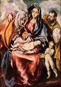 El Greco Hl. Familie Spain oil painting artist